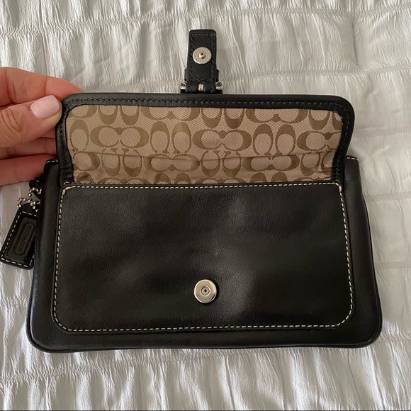 Coach Leather Wristlet - Picture 3 of 6